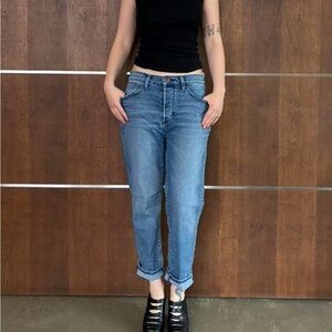 Joe's Jeans Light Blue Ankle Cropped Denim